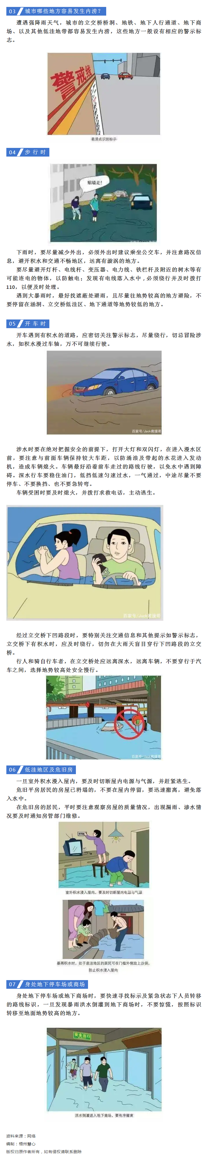 【職業(yè)防護科普】暴雨導致城市內(nèi)澇，公眾應該如何避險？.png